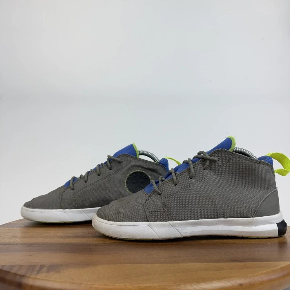 Big Kids Converse Chuck Taylor All‎ Star Easy Ride Mid Gray Sneakers Size 4.5 Y